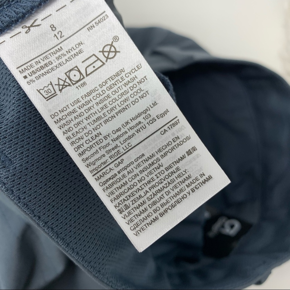 NEW GapFit Dark Pearl Cargo Active Pants - Picture 9 of 11